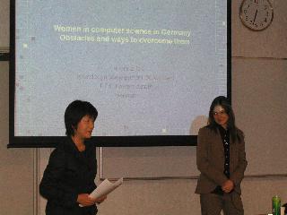 Prof. Kuroda introduces Dr. Zilles