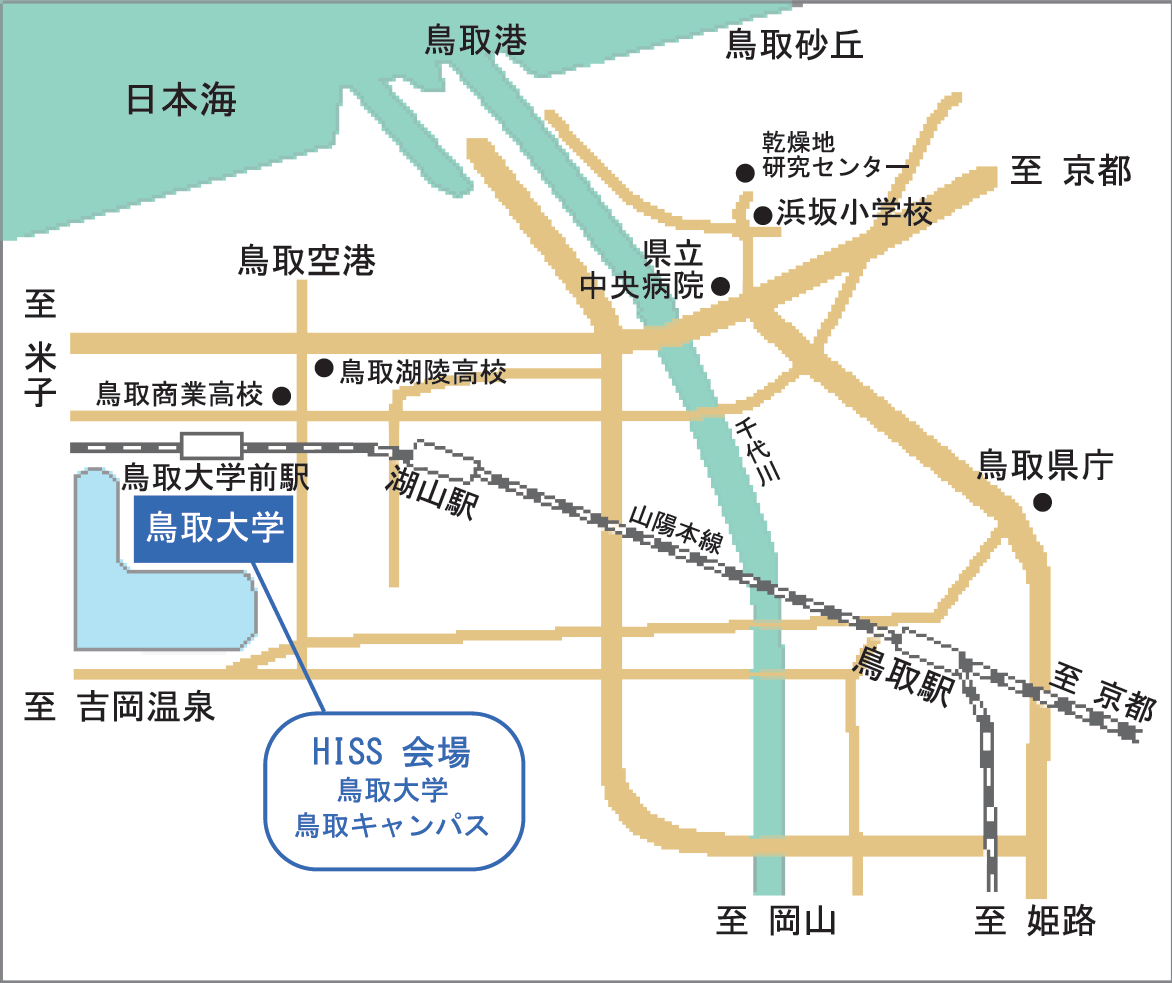 岡山県立大学map
