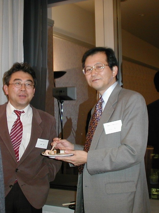 懇親会の模様